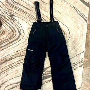 Marmot black ski, snowboard pants size S